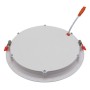 XXLED Faretto a incasso LED 24W Rotondo - OSRAM CHIP DURIS E 2835 - CCT - UGR17 - vista tecnica
