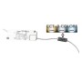 XXLED LED Einbauleuchte 40W Rund - Philips CertaDrive - CCT - UGR13 -IP65 - technische Ansicht