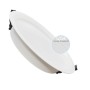 XXLED LED Einbauleuchte 40W Rund - Philips CertaDrive - CCT - UGR17- CRI+90 - IP54 - technische Ansicht