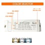 XXLED LED Einbauleuchte 8W Rund - OSRAM CHIP DURIS E 2835 - CCT - UGR17 - technische Ansicht