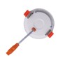 XXLED LED Einbauleuchte 8W Rund - OSRAM CHIP DURIS E 2835 - CCT - UGR17 - Detailansicht