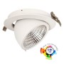 XXLED LED Einbaustrahler 30W - Philips CertaDrive - Schwenkbar Rund - HAMBURG - technische Ansicht