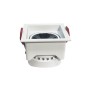XXLED LED Strahler Downlight LED 5W - 8W -12W Quadrat Weiss - Bridgelux Chip - UGR11 - CCT- CRI+92