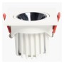 XXLED LED Strahler Downlight LED 5W - 8W -12W Quadrat Weiss - Bridgelux Chip - UGR11 - CCT- CRI+92