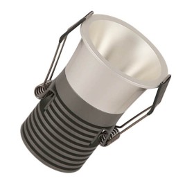 XXLED LED Strahler Downlight LED 5W Perlenchrom Bridgelux Chip - 40° - UGR1- CCT1