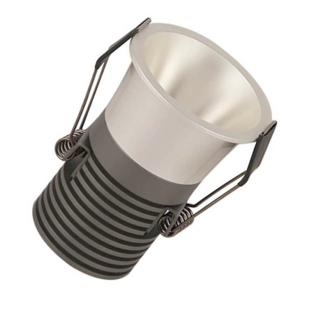XXLED Projecteur LED Downlight LED 5W Perlenchrom Bridgelux Chip - 40° - UGR1- CCT1