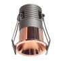 XXLED Projecteur LED Downlight LED 5W Or Rose Bridgelux Chip - 40° - UGR1- CCT1 - vue technique