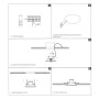 XXLED LED Strahler Downlight Schwenkbar Rund - Schwarz 7W - Einstellbarer Scheinwerfer - UGR19 - Detailansicht