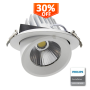 XXLED Projecteur encastrable LED orientable 44W - IP20 - 24º - CCT - Philips CertaDrive