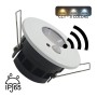 XXLED LED-Einbaustrahler 7W - Rund - IP65 - CCT - PIR-Bewegungssensor - Standard EN 1363-1