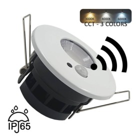 XXLED LED-Einbaustrahler 7W - Rund - IP65 - CCT - PIR-Bewegungssensor - Standard EN 1363-1