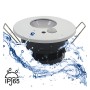 XXLED LED-Einbaustrahler 7W - Rund - IP65 - CCT - PIR-Bewegungssensor - Standard EN 1363-1 - Produktansicht