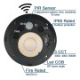 XXLED LED-Einbaustrahler 7W - Rund - IP65 - CCT - PIR-Bewegungssensor - Standard EN 1363-1 - Detailansicht