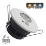 XXLED LED-Einbaustrahler 7W - Rund - IP65 - CCT - PIR-Bewegungssensor - Standard EN 1363-1 - technische Ansicht