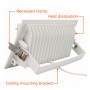 XXLED LED-Strahler 40W Schwenkbar Rechteckig | Dimmbarer Lifud-Treiber | OSRAM CHIP 140Lm/W | 120° Kein