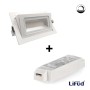 XXLED LED-Strahler 40W Schwenkbar Rechteckig | Dimmbarer Lifud-Treiber | OSRAM CHIP 140Lm/W | 120° Kein - technische Ansicht