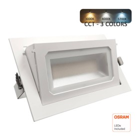 XXLED LED-Strahler 40W Schwenkbar Rechteckig | OSRAM CHIP 140Lm/W | 3CCT 120º Kein Flimmern