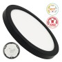 XXLED Deckenleuchte + LED-Downlight - Rund - BONN Schwarz - Einstellbare Leistung 18W-16W-14W-12W- 5CCT