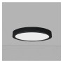 XXLED Deckenleuchte + LED-Downlight - Rund - BONN Schwarz - Einstellbare Leistung 18W-16W-14W-12W- 5CCT - technische Ansicht