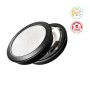 XXLED Deckenleuchte + LED-Downlight - Rund - BONN Schwarz - Einstellbare Leistung 18W-16W-14W-12W- 5CCT - Produktansicht