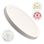 XXLED Deckenleuchte + LED-Downlight - Rund - BONN Weiss - Einstellbare Leistung 12W - 10W - 8W - 6W