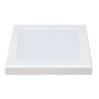 XXLED Downlight + LED-Deckenleuchte - Quadrat - MOSS weiss LUMILEDS - 18W EINSTELLBAR