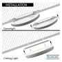 XXLED Downlight + LED-Deckenleuchte - Rund - MOSS Weiss LUMILEDS - 24W EINSTELLBAR - Wählbare CCT-Farbe - Produktansicht