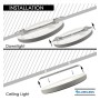 XXLED Downlight + LED-Deckenleuchte - Rund - MOSS Weiss LUMILEDS - 6W EINSTELLBAR - Wählbare CCT-Farbe - Produktansicht