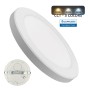 XXLED Downlight + LED-Deckenleuchte - Rund - MOSS Weiss LUMILEDS- 18W EINSTELLBAR - Wählbare CCT-Farbe
