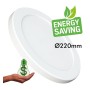 XXLED Downlight + LED-Deckenleuchte - Rund - MOSS Weiss LUMILEDS- 18W EINSTELLBAR - Wählbare CCT-Farbe