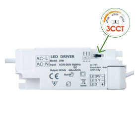 LED 26W Circulaire - CCT - Puce OSRAM DURIS E 2835