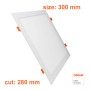 XXLED LED 30W Quadratisch - CCT - OSRAM CHIP DURIS E 2835 - Produktansicht