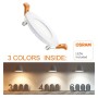XXLED LED 6W Kreisförmig - CCT - OSRAM CHIP DURIS E 2835 - Produktansicht