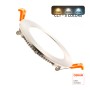 XXLED Plafoniera a incasso LED Rotonda 10W Acciaio inossidabile - CCT - Chip OSRAM DURIS E 2835
