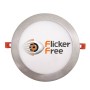 XXLED Plafoniera LED Rotonda 24W in acciaio inossidabile - CCT - chip OSRAM DURIS E 2835 - vista dettagliata