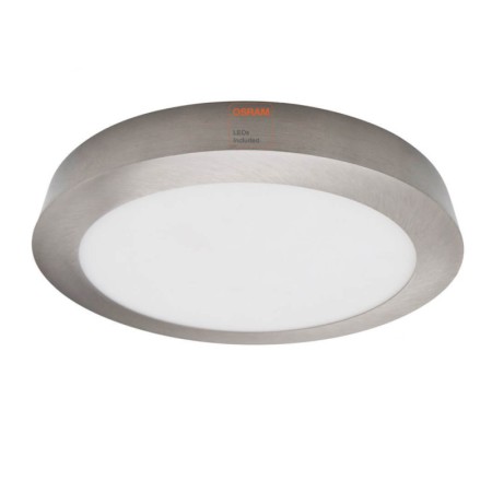XXLED LED Deckenleuchte 15W Kreisförmig Edelstahl - CCT - OSRAM CHIP DURIS E 2835