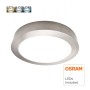XXLED LED Deckenleuchte 15W Kreisförmig Edelstahl - CCT - OSRAM CHIP DURIS E 2835 - Detailansicht