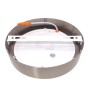 XXLED LED Deckenleuchte 15W Kreisförmig Edelstahl - CCT - OSRAM CHIP DURIS E 2835