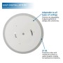 XXLED Plafoniera LED 20W - 4000K - Chip Lumileds