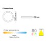 XXLED Plafoniera LED 20W - 4000K - Chip Lumileds - immagine prodotto