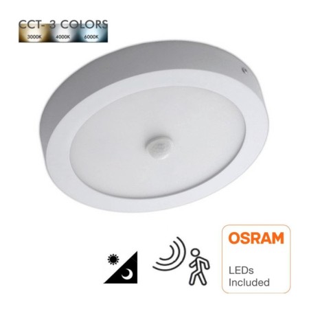 XXLED LED Deckenleuchte 24W - 22W- 20W -18W Bewegungsmelder - 2700K+CCT - OSRAM CHIP