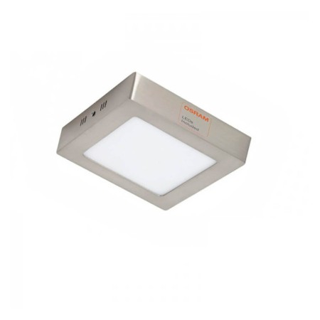 XXLED LED Deckenleuchte 8W Quadratischer Edelstahl - CCT - OSRAM CHIP DURIS E 2835