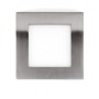 XXLED LED Deckenleuchte 8W Quadratischer Edelstahl - CCT - OSRAM CHIP DURIS E 2835 - Produktansicht