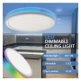 XXLED Plafoniera LED rotonda superficie 18W RGB+CCT - Telecomando - Chip Lumileds - vista tecnica