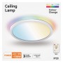 XXLED Plafoniera LED rotonda superficie 18W RGB+CCT - Telecomando - Chip Lumileds - immagine prodotto
