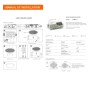 XXLED Plafonnier LED - Détecteur de Radar 24W - 20W - 16W - Capteur de Mouvement - 2700K+CCT - Puce OSRAM