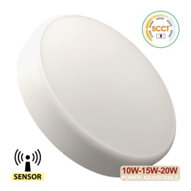 XXLED LED-Deckenleuchte mit einstellbarer Leistung 20W - 15W - 10W - 5CCT - Radarsensor - IP44