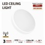 XXLED LED-Deckenleuchte mit einstellbarer Leistung 20W - 15W - 10W - 5CCT - Radarsensor - IP44 - Produktansicht