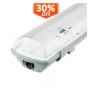 XXLED LED Anzeige IP65 für zwei Rohre 60 cm versiegelt