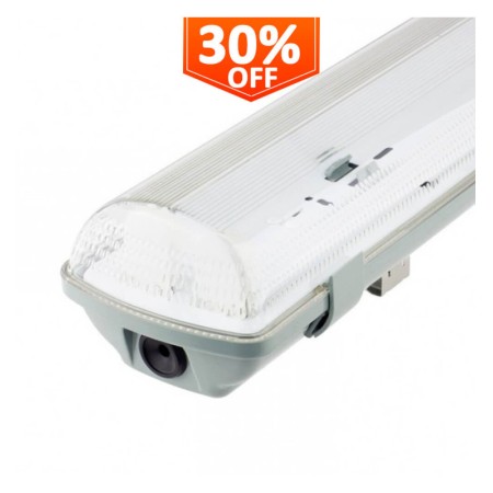XXLED LED Anzeige IP65 für zwei Rohre 60 cm versiegelt